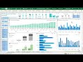 Interactive Excel HR Dashboard - FREE Download