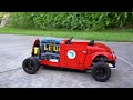 Air Powered Lego RC Motorcycle - Straight Twin LPE Engine with Gearbox and Working Clutch!