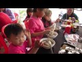 Breakfast at Siem Reap City in Cambodia