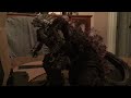 The ending of revenge of the Sith with Godzilla characters