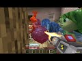 JJ and Mikey SURVIVE IN MAZE WITH Joy , Disgust , Fear , Anger Inside Out 2 in Minecraft Maizen