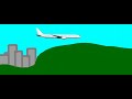 a plane animation