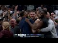 WHAT AN ENDING 😱 Mavericks advance to the Western Conference Finals | NBA on ESPN