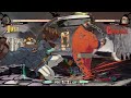 GGST ▰ Abbysairaf (#1 Ranked Potemkin) vs Rang13 (#1 Ranked Goldlewis). High Level Gameplay