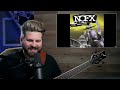 First Listen to NOFX “The Decline” | Bass Teacher REACTS to a Punk Rock Epic! This was unbelievable.