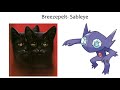 Warrior Cats as Pokémon