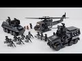 Police Brick Sets of SWAT, Armored Vehicle, Tactical Truck, Helicopter Speed Build