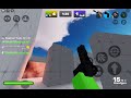 I 1v1ed with a mobile player in rivals roblox