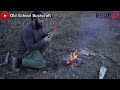 Man Builds Warm Survival Shelter for Winter | Start to Finish Build By @osbushcraft Ep:90