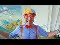 Talk to the Dinosaurs with Blippi! 🦕 | Educational Videos for Kids