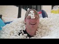 Filling My Friend's House With 100 Million Packing Peanuts!