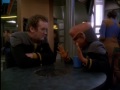 DS9 Nog borrows Sisko's desk (Treachery, Faith, and the Great River)