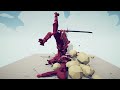 50x SAMURAI GIANT vs EVERY GOD - Totally Accurate Battle Simulator TABS