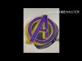 How to paint avengers logo (part2)