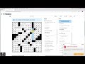 Thursday, June 20th - New York Times crossword puzzle live solve