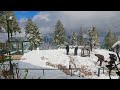 Snow Clearance Timelapse Video | Alpine Hotel Nathia Gali - Pakistan 🇵🇰