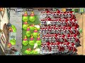 PvZ 2 - Team 40 Plants and Mint Vs Team 100 Mecha Football Zombies - Who will win?