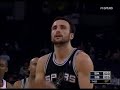 Manu Ginobili: Leading the Spurs over the Warriors (2009, 32 points)