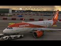 (4K) Ultra Settings - Full Flight - London - Paris - Easy Jet A320 Neo - MSFS 2020