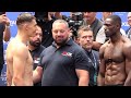 TENSE! Chris Billam-Smith vs Richard Riakporhe 2 | FULL FINAL WEIGH IN & FACE OFF | Skysports Boxing
