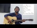 Amay Dekona Guitar Chords | Lucky Akhand | Six Strings with Mahim