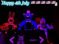 Happy 4th July everyone | FNAF black lights anamotronics | 🇺🇸🇺🇸🇺🇸🇺🇸🥳🎊🎉🎆🎇