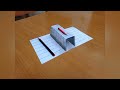 Easy 3d drawing for beginners😍 | watch till end #art #drawing #magical