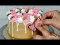 How to make cake  decorating ideas /New and easy cake decorations  video for beginners/