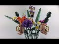 LEGO Creator Expert 10280 Flower Bouquet. Stop Motion and Speed Build.
