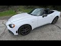 Turbocharged ND Miata vs. Fiat 124 Abarth: 1/4 Mile Race and Owner Insights!