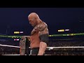 Cody Rhodes vs The Rock Undisputed WWE Championship Full Match WWE Money In The Bank 2024