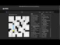[ASMR] Solving a Crossword Puzzle