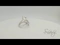 Anillo Envolvente Corazones Amor Amistad Plata Ley .925 Dama