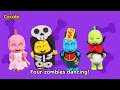 Zombies Are Chasing Me😱 Dance Together + More Fun Kids Songs | Cocobi Nursery Rhymes