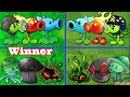 Random 10 Team Plants PVZ 1 vs PVZ 2 - Who Will Win?