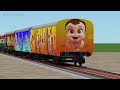 TRAIN VS ZIG ZAG RAILROAD CROSSING – Train Simulator | Indian Railways | Daily Fun Trains