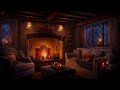 Cozy Country Cottage Ambience with Rain and Fireplace Sounds for Sleeping, Reading, & Relaxation