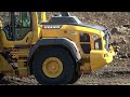 Volvo L120H wheel loader in action