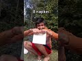 Napkin Tear Challenge