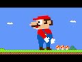 Super Mario Bros. but Every Seed Powerups Make Mario turn to Shapes | Game Animation