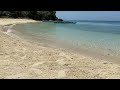 ASMR , The sound of the gentle waves and warm sunny  summer sea