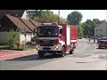 [SELTEN/4 SONDERFAHRZEUGE] Großeinsatz Feuerwehr Erlangen