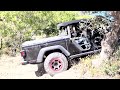 Jeeps and Rovers tackling TRO at Hidden Falls: 2023 Hill Country Rover Rally