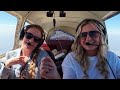 Nervous Flight Home | First Time Flying In A Small Airplane!