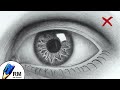 How to Draw Realistic Eyes - Step by Step | Drawing for Beginners