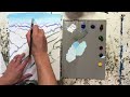 Olympic Mountains Acrylic Painting Tutorial in REAL TIME -  PNW Landscape Painting!