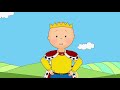★ Caillou at the Theme Park ★ Funny Animated Caillou | Cartoons for kids | Caillou