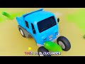 Wheels On The Bus Go To Town | More Nursery Rhymes & Kids Songs - Baby Car Songs TV