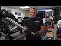 Fork rebuild on an 05 Dyna Super Glide ( Part 1 ) - Kruesi Vlog # 93