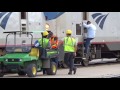 New Amtrak Locomotives at Albuquerque Station